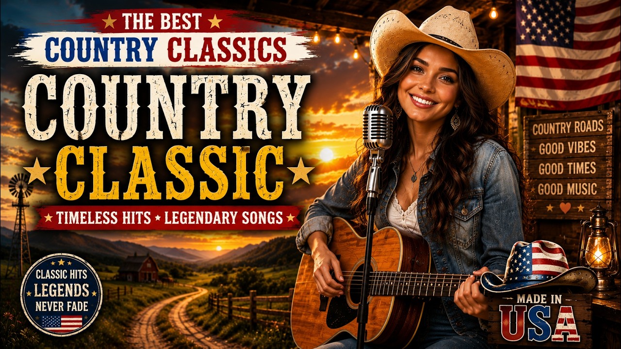FailingとCountry Road のセット 🤠 Best Classic Country Songs 2026 | Country Roads & Broken Hearts