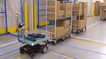 Thouzer, en effektiv robot til transportopgaver både ude og indendørs