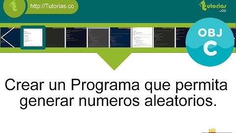 POO + arrays + Objective C (generar numeros aleatorios)