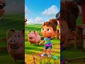Old MacDonald Song 🐄🦆 | Animal Sounds Fun! #kids #kidslearning #kidssongs #kidsvideo #shorts