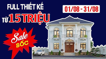 Tuyệt Tác Biệt Thự Nhà Vườn Mái Nhật Tân Cổ Điển Hot Nhất 2020 - 2025