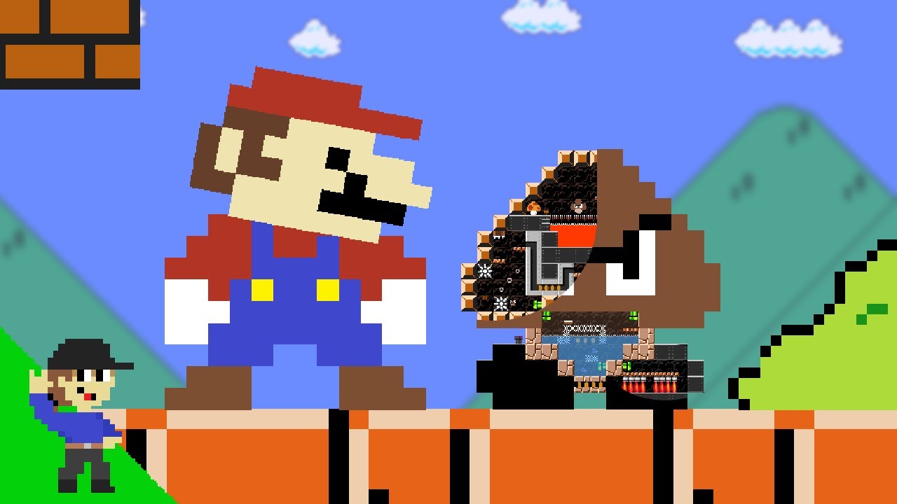 Level UP: Mario vs the Tiny Goomba Maze