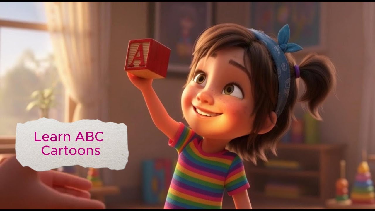 ABC Learning Cartoon | Father & Daughter Fun Education | Illiyeen Family
