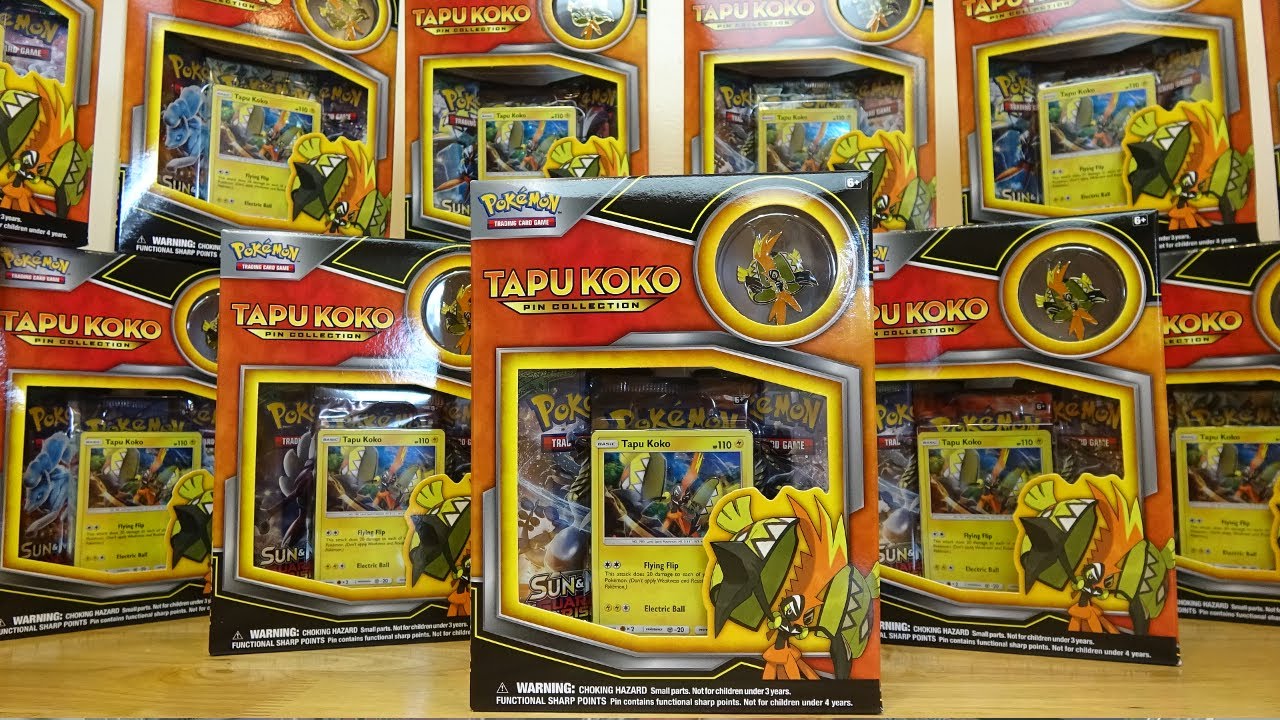 Opening Tapu Koko International Boxes of Pokemon Cards! 
