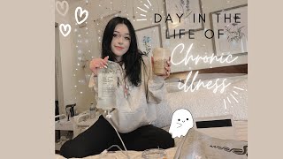 Day in my life with chronic illness * Infusions, self care, Mighty Well bags!