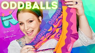 ODDBALLS NOVEMBER UNDERWEAR SUBSCRIPTION UNBOXING FOR WOMEN, MEN & CHILDREN