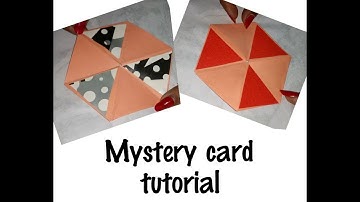 MYSTERY CARD/ MAGIC HEXAGONAL CARD || Supervising shell || #makesomeeffort