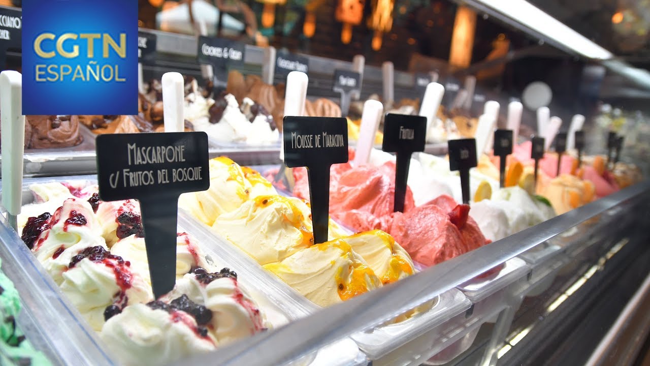 Argentina realiza competencia entre heladerías artesanales