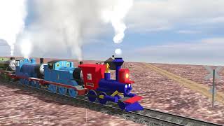 Casey Jr Got Crashed - Derail - Thomas And Friends - Trainz Railroad Simulator
