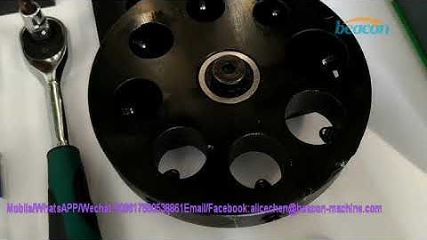 CRM900 common rail injector measuring tools