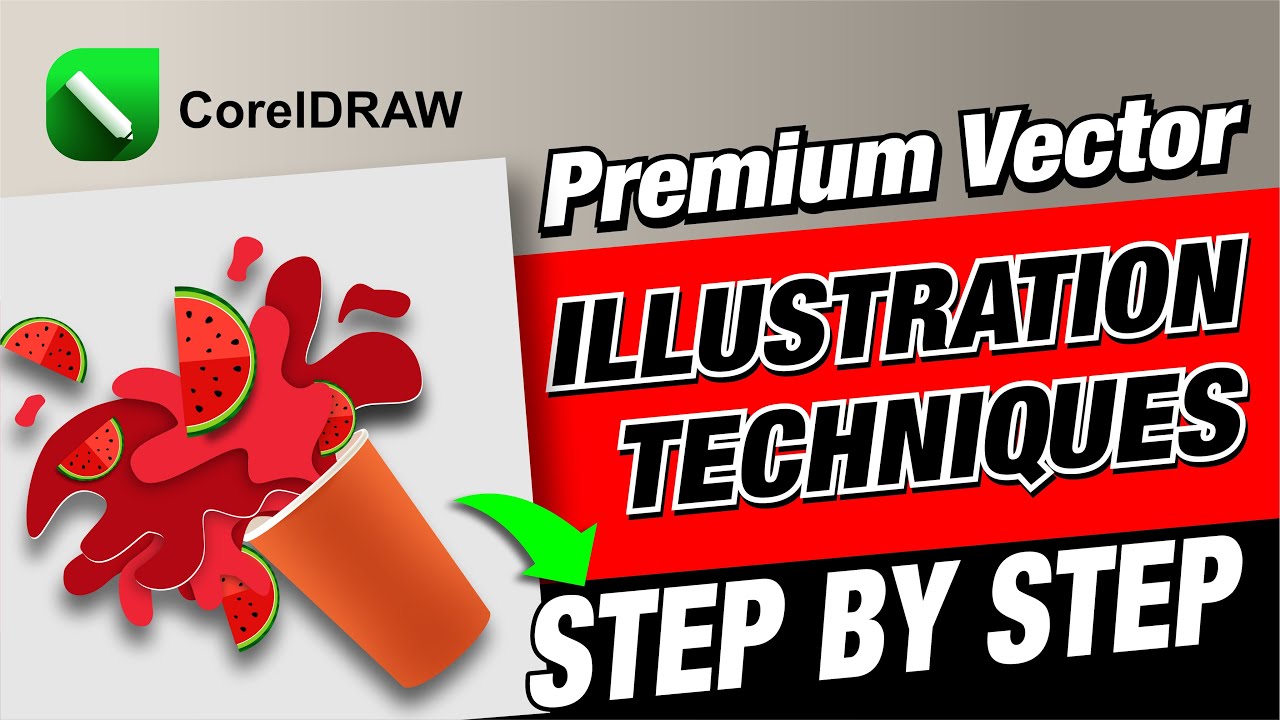 🔥 CorelDRAW Tutorial: How to Create Premium Vector Illustration 🔥 - YouTube