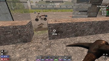 Steel Pickaxe is better than Sledgehammer for breaking sometimes - 7 Days to Die