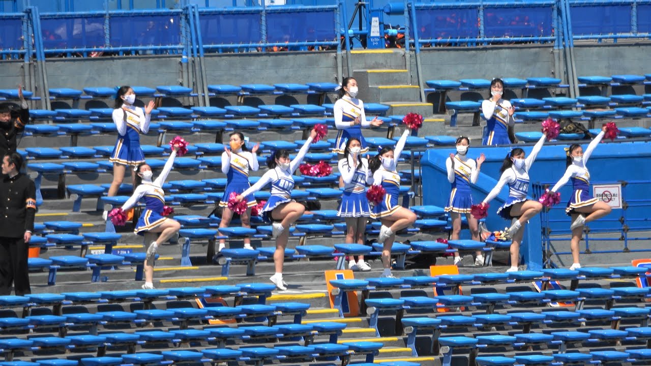 東京六大学野球　法政大学応援　2021/04/11