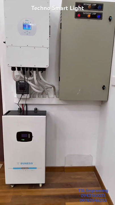 Deye 12KW and Suness 300Ah Installation #TSL Engineering