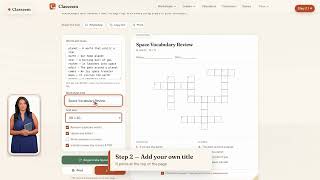 Free Crossword Puzzle Maker — Printable Crosswords From Your Own Word List (No Sign-Up)