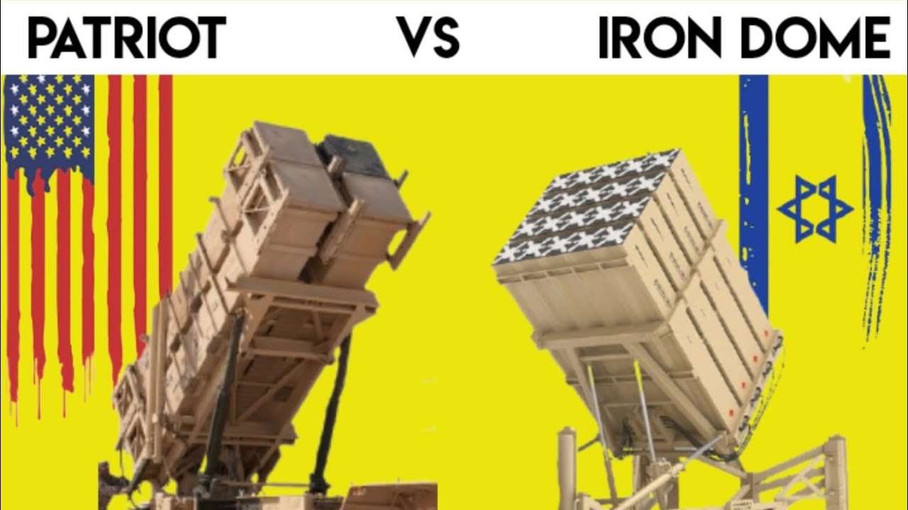 USarmy drone Patriot vs iron dome missiles system which is more
