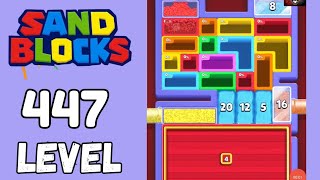 Sand Blocks Level 447 Walkthrough Solution