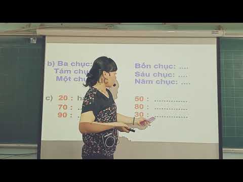 Toán 1 Tuần 23 Các số tròn chục
