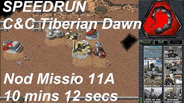 SPEEDRUN: C&C Tiberian Dawn - Nod mission 11 (Option A)