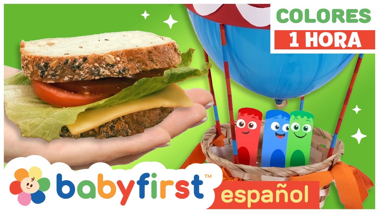 Colores en español para niños | Magia de La Pandilla de Colores | Globo Aerostático y más |BabyFirst