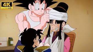 Dragon Ball Z Funny Moments Hindi Goku Chi Chi Happy Moments Goku Meet Trunks For The First Time