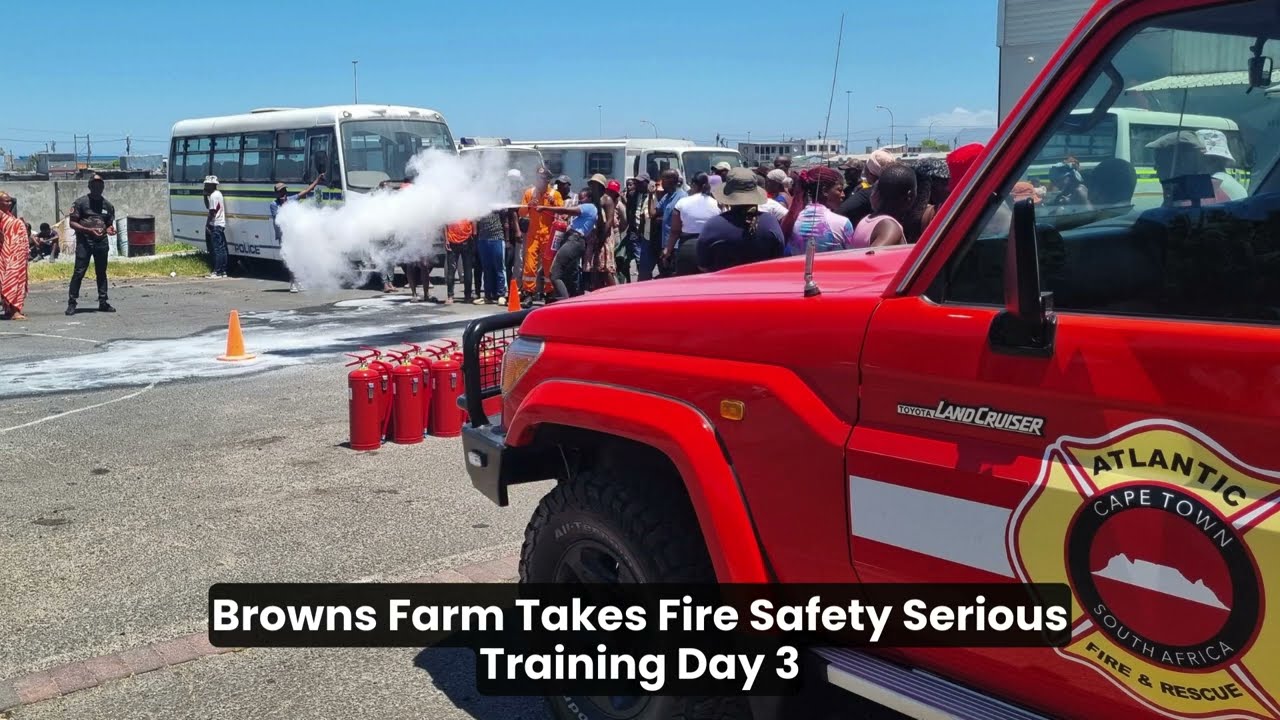 🧯𝗕𝗿𝗼𝘄𝗻𝘀 𝗙𝗮𝗿𝗺 𝗧𝗮𝗸𝗲𝘀 𝗙𝗶𝗿𝗲 𝗦𝗮𝗳𝗲𝘁𝘆 𝗦𝗲𝗿𝗶𝗼𝘂𝘀 - 𝗧𝗿𝗮𝗶𝗻𝗶𝗻𝗴 𝗗𝗮𝘆 𝟯🔥