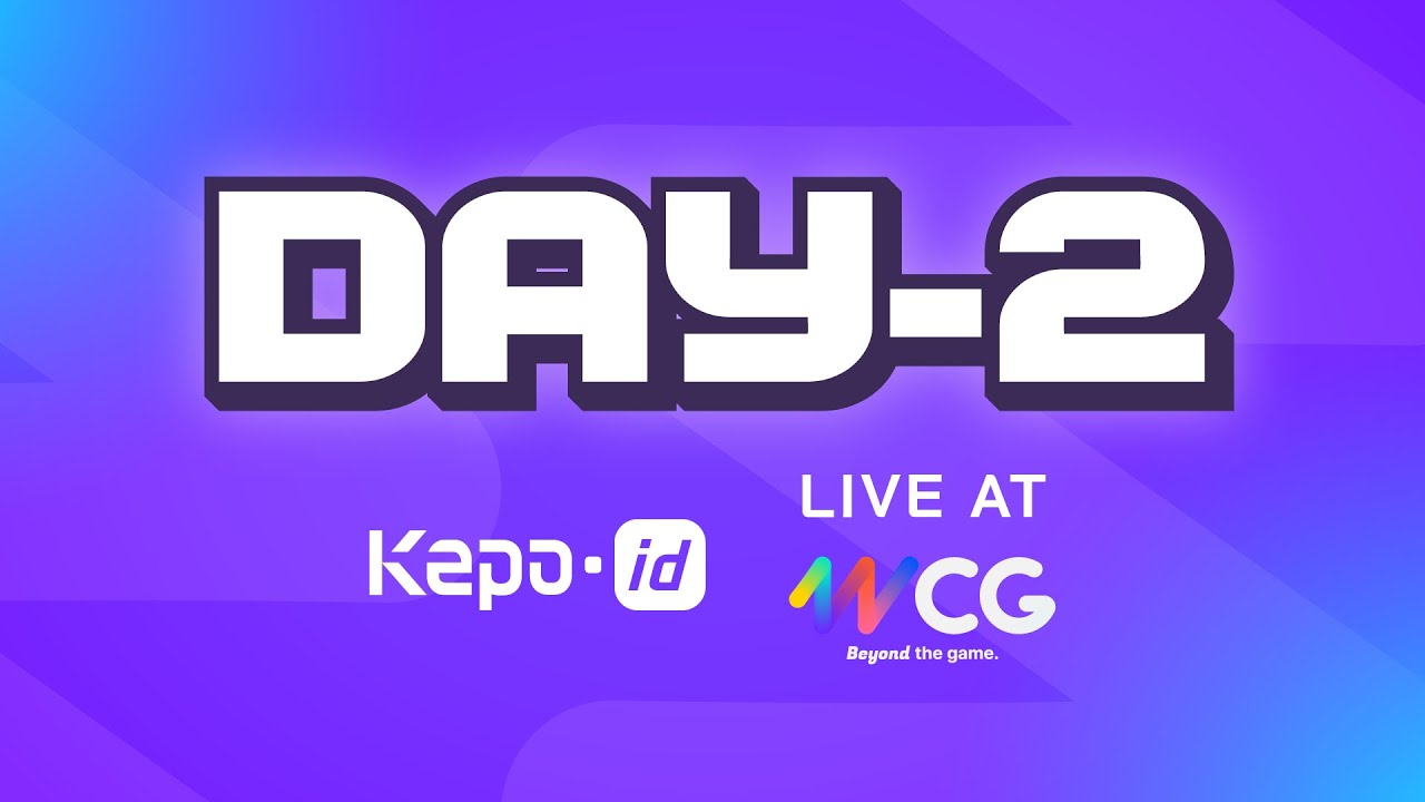 📢LIVE DELAY KEPO ID BOOTH AT WORLD CYBER GAME DAY 2📢