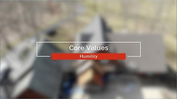 Core Values: Humility