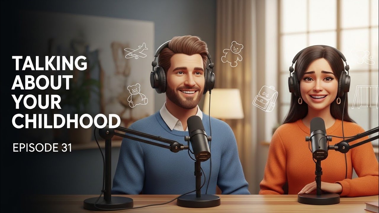 English Conversation Practice: Childhood Stories (Slow Listening) | English podcast for beginners
