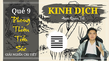 PHONG THIÊN TIỂU SÚC - QUẺ 9 TRONG KINH DỊCH - GIẢI NGHĨA CHI TIẾT CHIÊM NGHIỆM THIÊN CƠ ĐẠO QUÂN TỬ