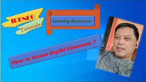 How to Access DepEd Commons