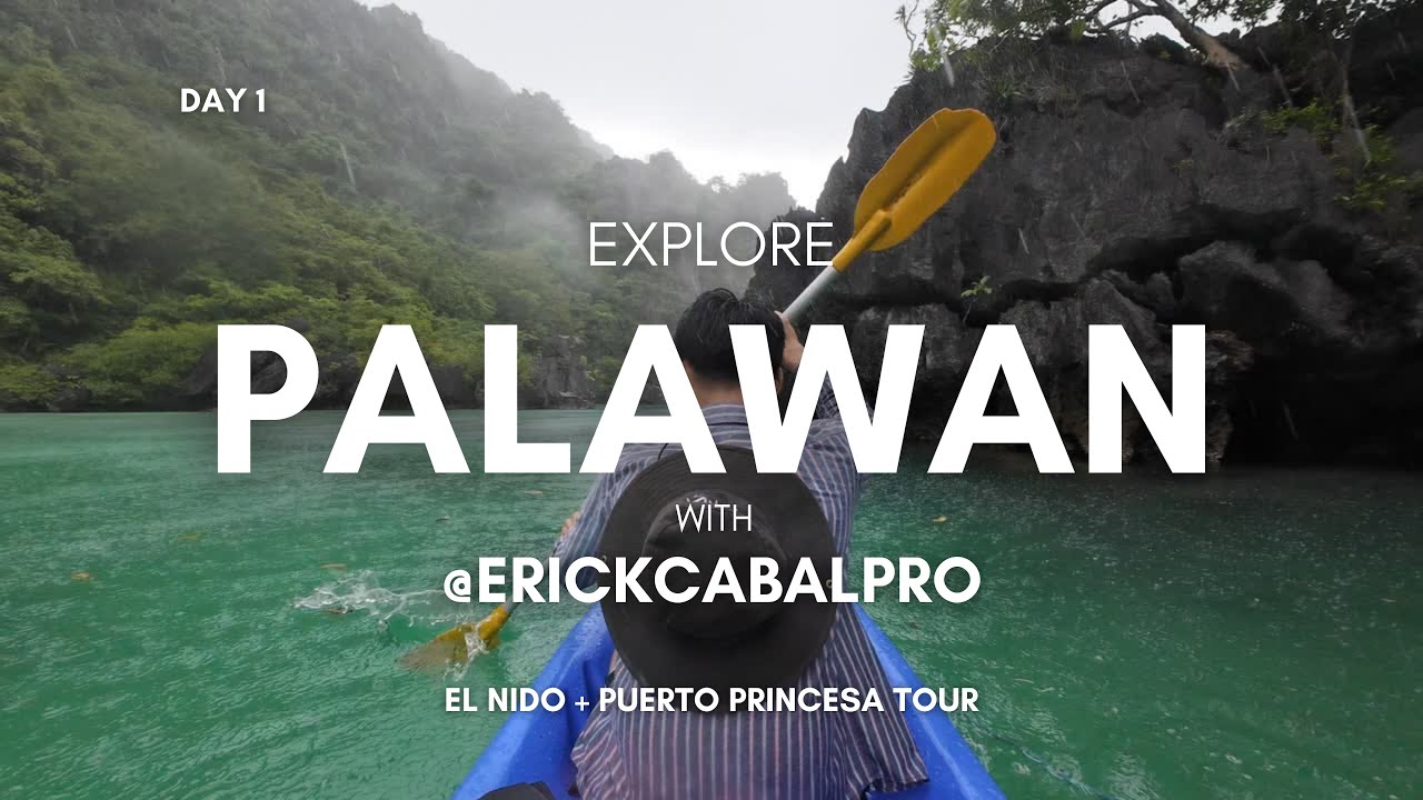 Day 1: Palawan Tour (El Nido + Puerto Princesa)