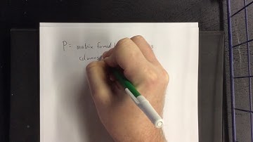 Linear transformations relative to non standard bases