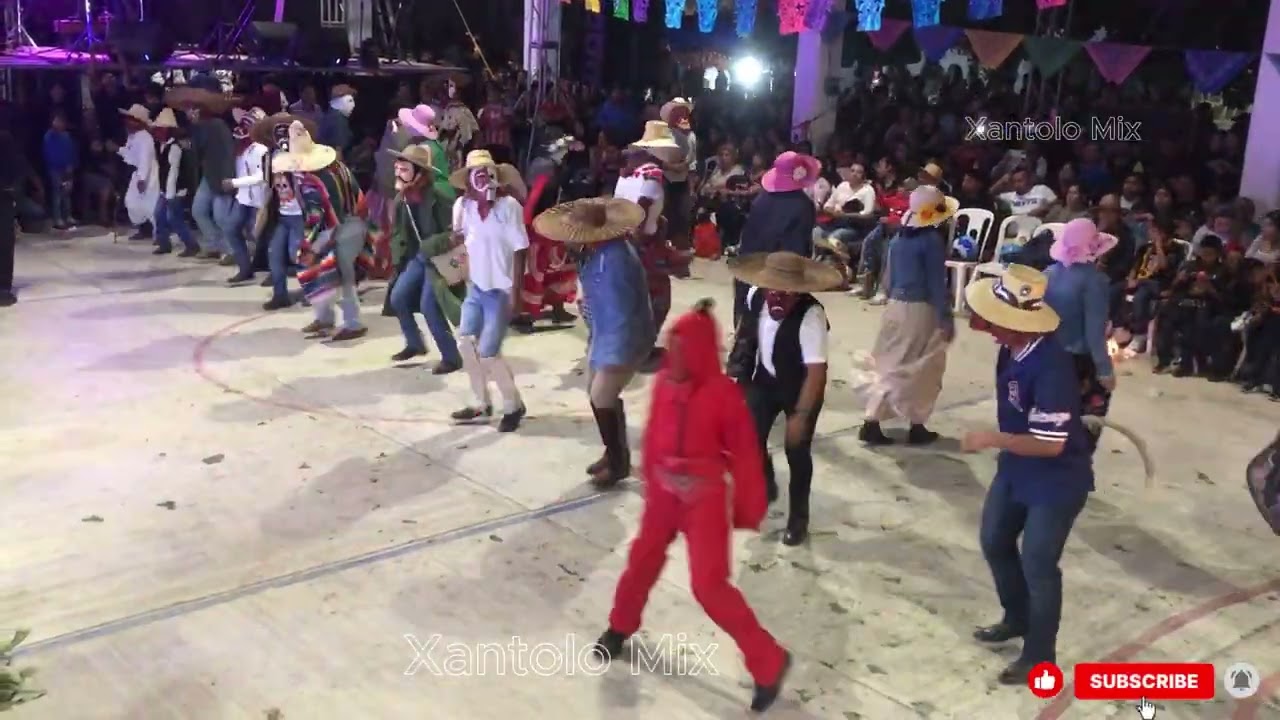 Cuadrilla Nueva generación de Atlaltipa mirador Atlapexco Hidalgo. #xantolo en la #huasteca