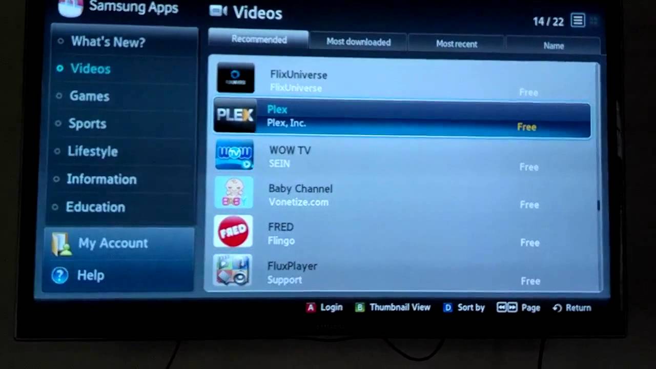 how to install youtube tv on a samsung smart tv