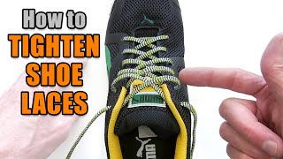 How to tighten shoelaces – Professor Shoelace