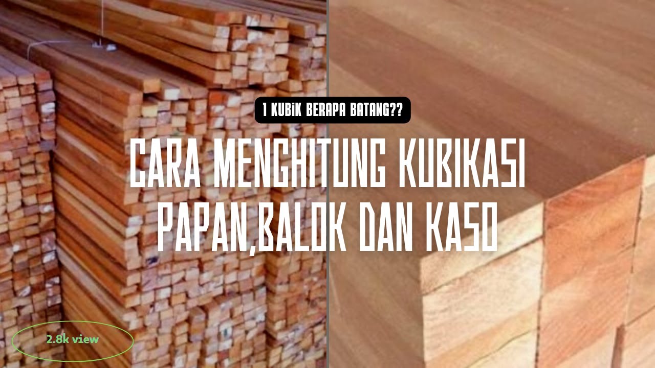 CARA HITUNG KUBIKASI LOG KAYU SENGON, MAHONI dan KAYU JATI Furniture dan Mebel