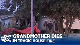 'Not gonna be OK' Family shocked after grandmother dies in house fire