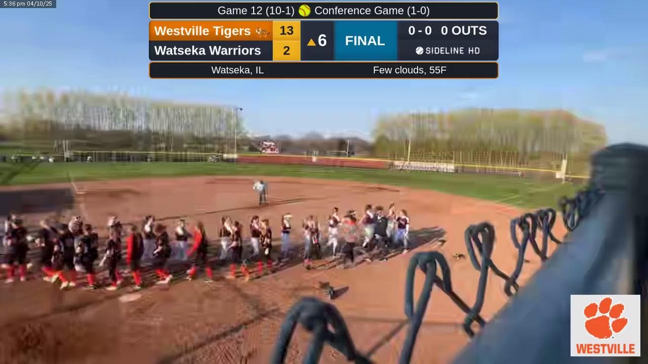 Westville Tigers @ Watseka Warriors (2025.04.10)