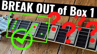Learn ALL 5 Minor Pentatonic Shapes EASILY 10 Riffs