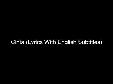 Melly Goeslaw Feat. Krisdayanti - Cinta (Lyrics With English Subtitles) [Full HD]