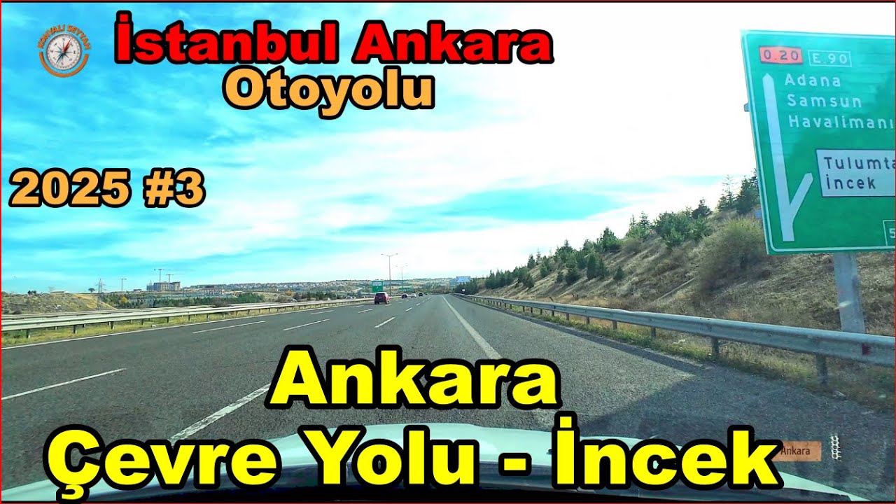 🚗İstanbul Ankara Otobanında  Yolculuğundan 🍁( Ankara İncek Yaşam Merkezine  Gidiyoruz) -5
