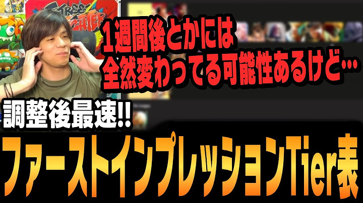 [Street Fighter 6, SF6] The big adjustments have finally come! Considering character rankings fro...