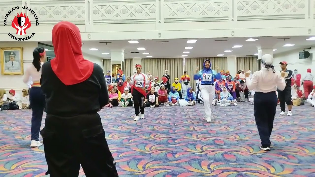 Senam Jantung Sehat Seri 5 - Jamnas Lampung