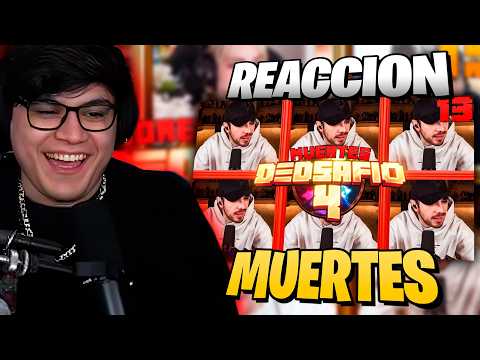 ALDO GEO REACCIONA A LAS MU3RT3S EN DEDSAFIO MINECRAFT 4 DIA 13 🤣🤣