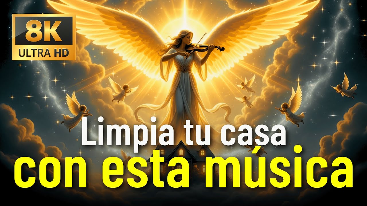 El poder de Dios obra hoy limpiando tu morada de la maldad con melodías de claridad santa