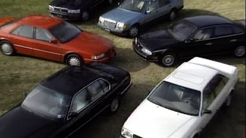 MotorWeek | Retro Review: '93 V8 Luxury Sedan Comparo