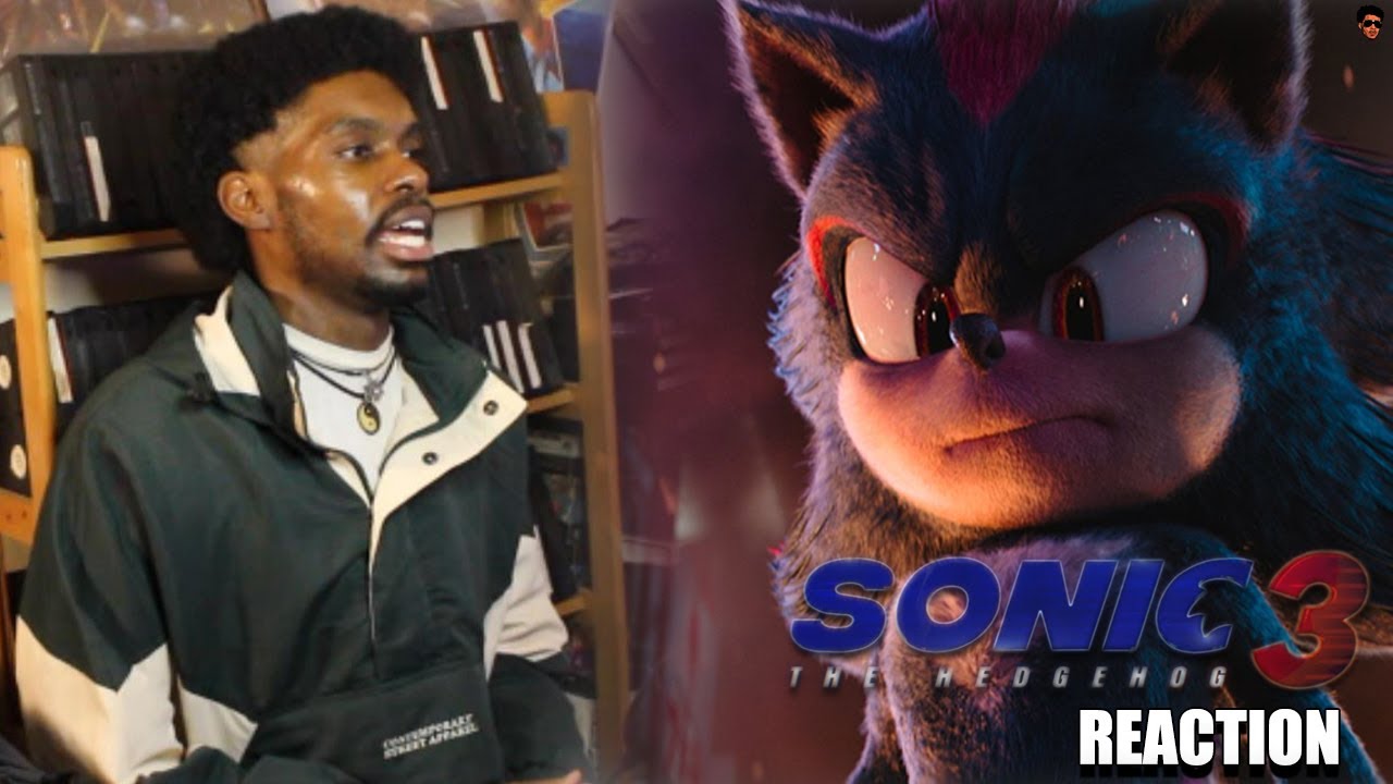[REACTION] SONIC THE HEDGEHOG 3 OFFICIAL MOVIE TRAILER REACTION - YouTube