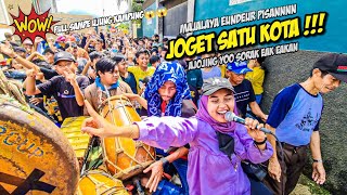 Membludak Satu Kota Ajojing!!! Arak-Arakannya Bikin Full Jalanan Majalaya || Sisingaan Sadulur Grup