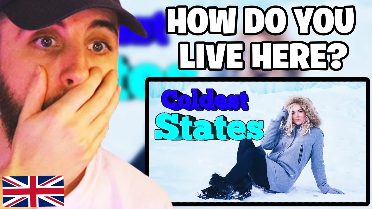 Brit Reacts to Top 10 Coldest States in America - YouTube